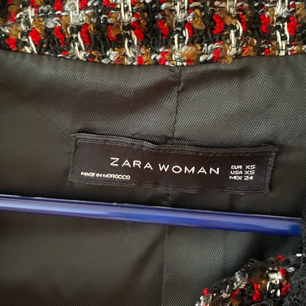 Red weave jacket - Picture 4 of 5